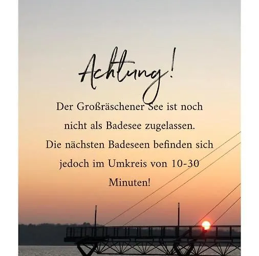 Moderne Mit Seeblick & Terrasse 96qm * Grossraeschen